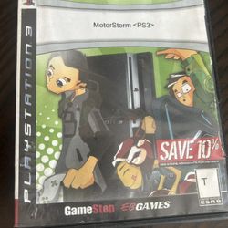 PS3 Motor Storm Video Game