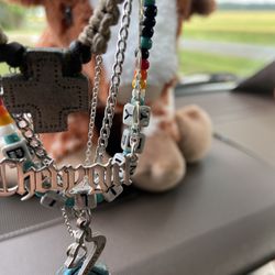 Chevy girl Necklace 