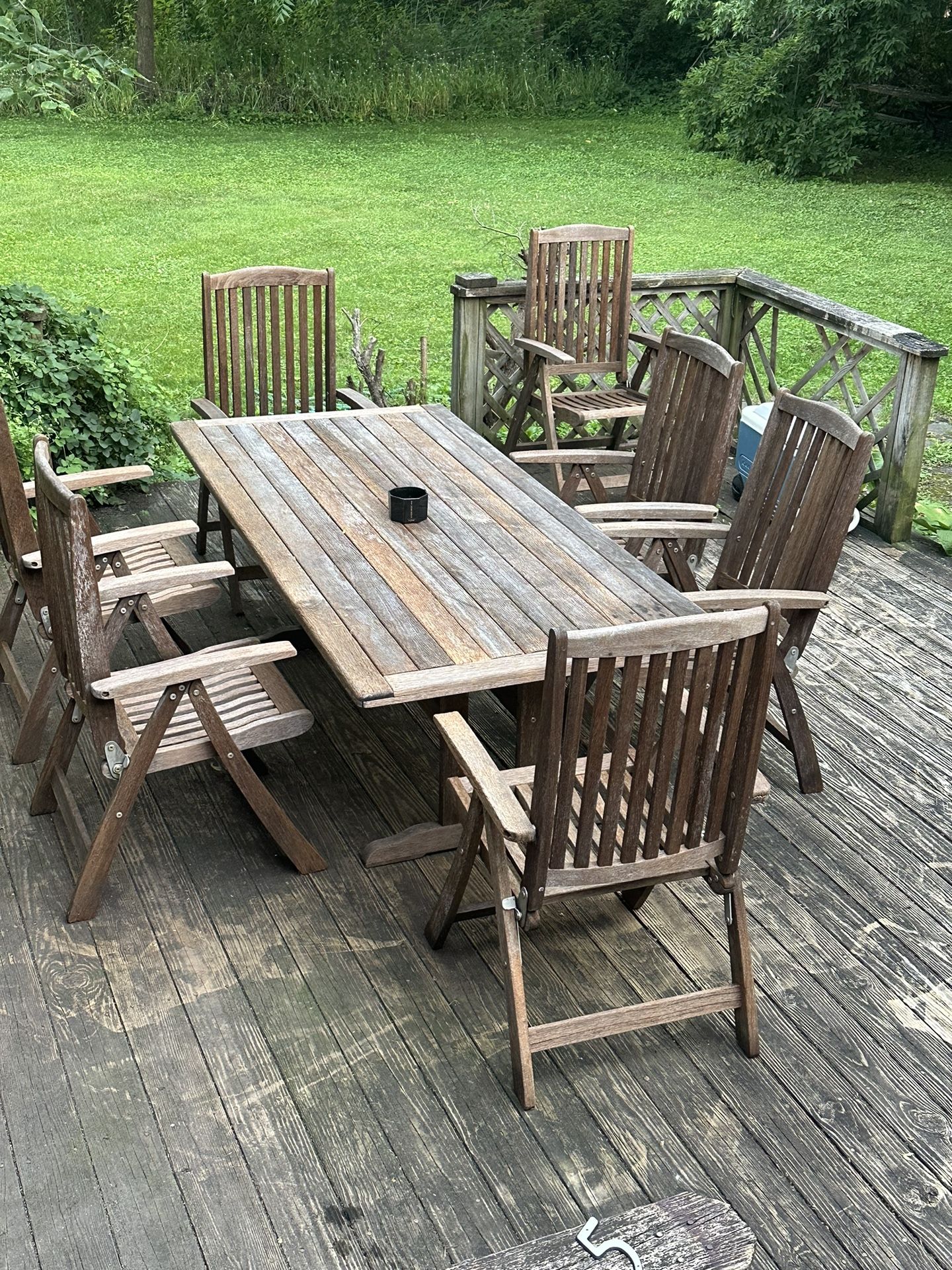 Outdoor  furniture Teak