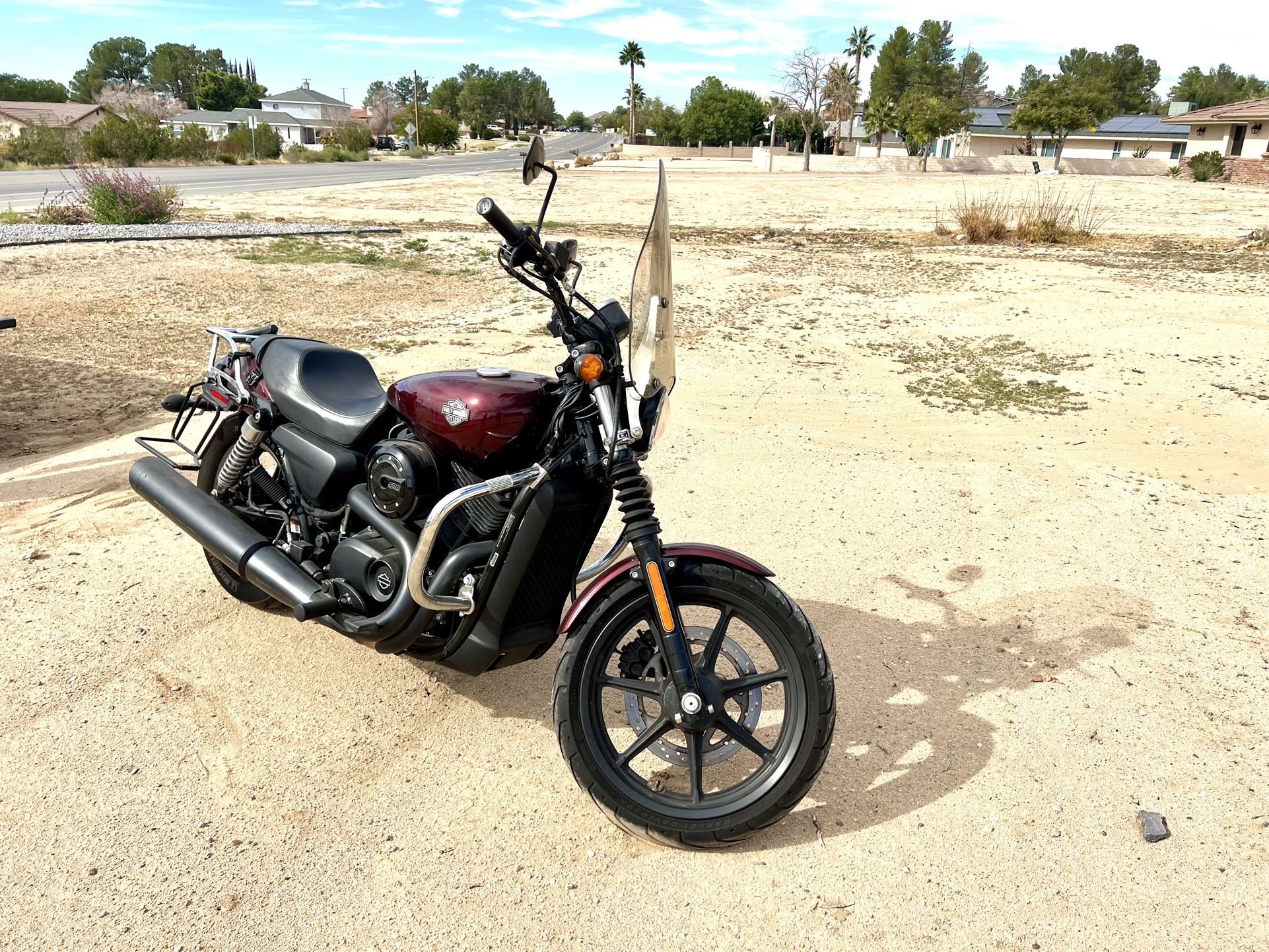Motorcycle Harley Davidson 2015 Model Street 500