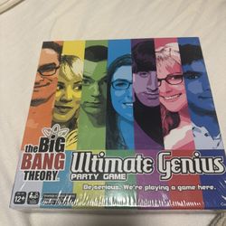 Big Bang Theory Party Game Brand New Sealed 
