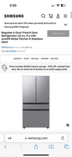 Samsung refrigerator 