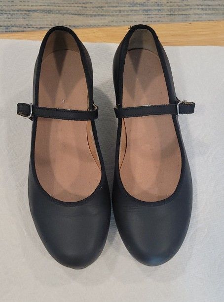 Bluch-Leather-Top Dance Shoes-Size 5-
