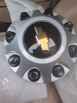 4 Chevy center caps