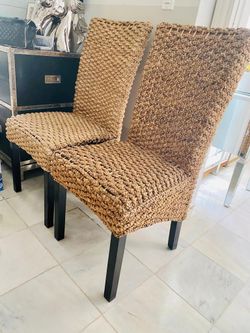2 Wicker Chairs