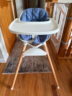 Lalo high chair + insert