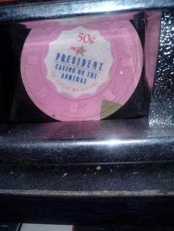 President Casino/Admiral Old Gambling slot chip