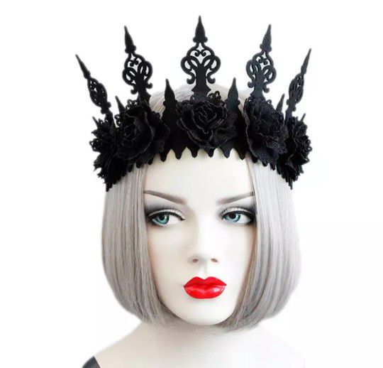 New Goth Queen Crown /tiara 