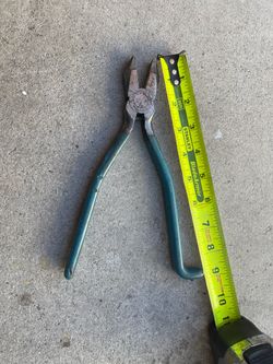 Channel lock iron worker pliers