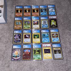 Pokemon Graded Cards 