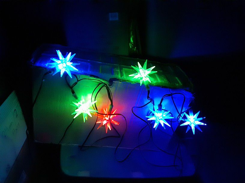 Crystalized Light Up Color Changing Yard Decorations 