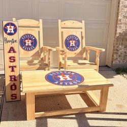 Astros Rockers & Table