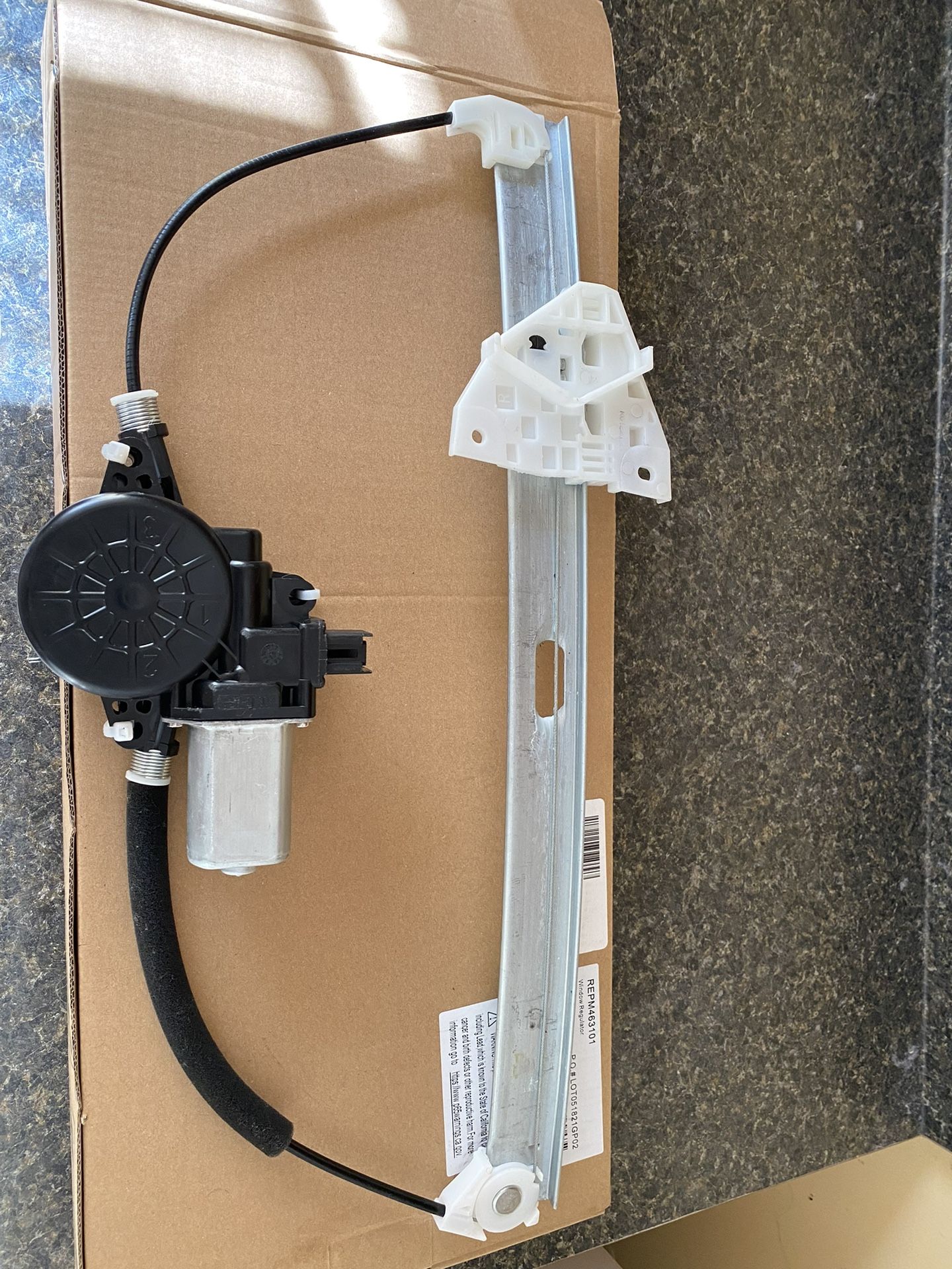 POWER WINDOW REGULATOR