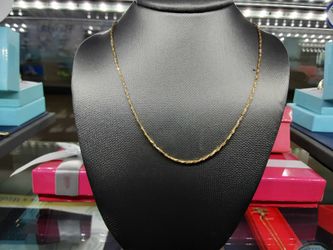 Rope Chain - Yellow Gold 14k (.585) 1.7 grams 22 inch