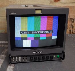 Sony PVM-8041Q - 8” Color CRT Monitor