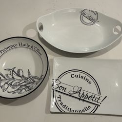Everyday White Serving Platters