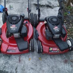 Toro Self Propelled Mowers $140 Each