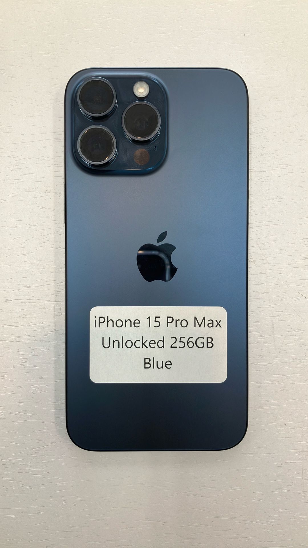 iPhone 15 Pro Max 256GB Unlocked Blue