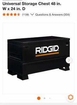 Universal Storage Chest 48 in. W x 24 in. D