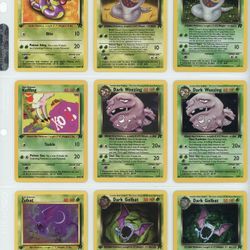 Pokémon TCG Lot – 9 Cards (Set 07) – LP to NM+