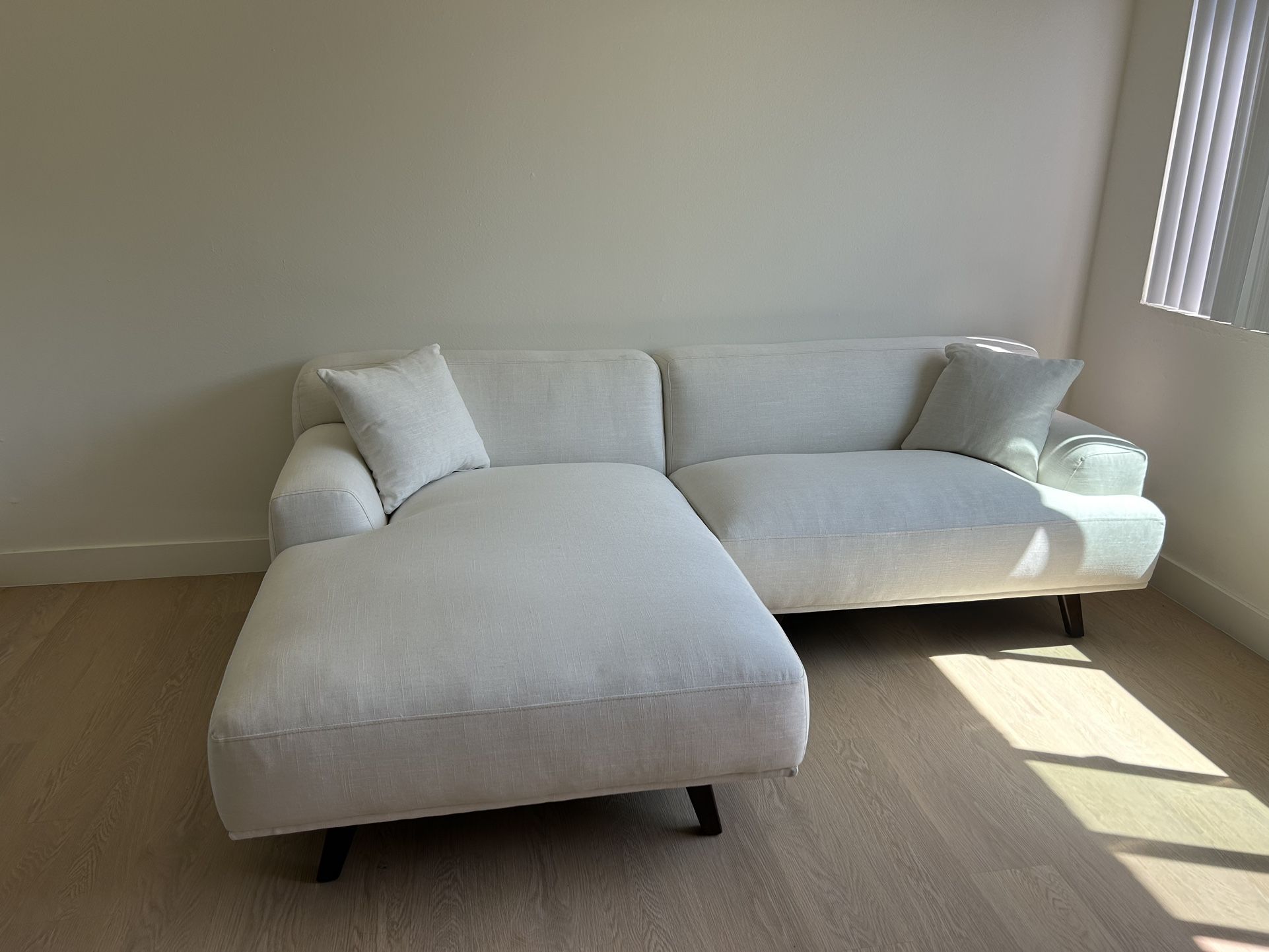 (NEW!!!) White Cloud Sectional Couch