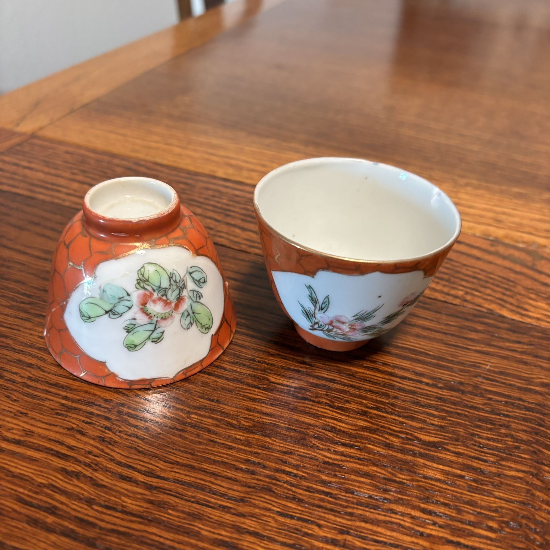 antique Chinese porcelain tea bowl