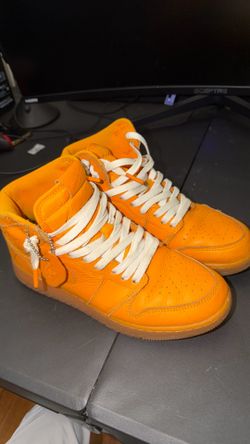 Air Jordan 1 retro High OG G8RD “Orange peel” Size 7 in men