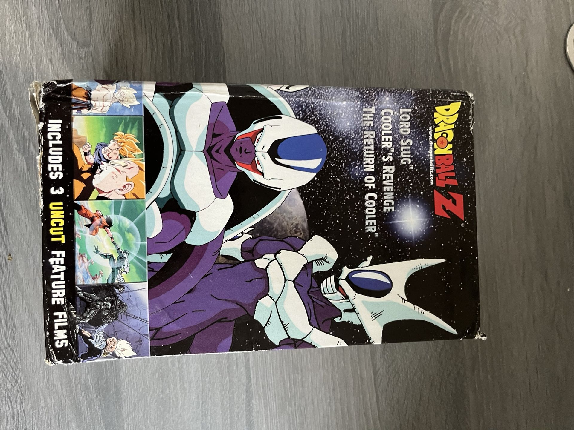 Dragon Ball Z VHS Box Set – Cooler Trilogy (Funimation, Uncut) 2 sealed