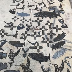 Steel Silhouettes 1.50 Per Inch In Length. 