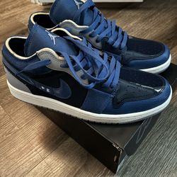 Air Jordan 1 Low SE Craft ‘Inside Out - Obsidian’