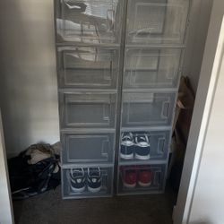 Clear shoe Containers XL