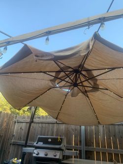 Umbrella with lights