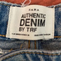 Zara straight jeans