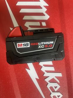Milwaukee M18 REDLITHIUM battery