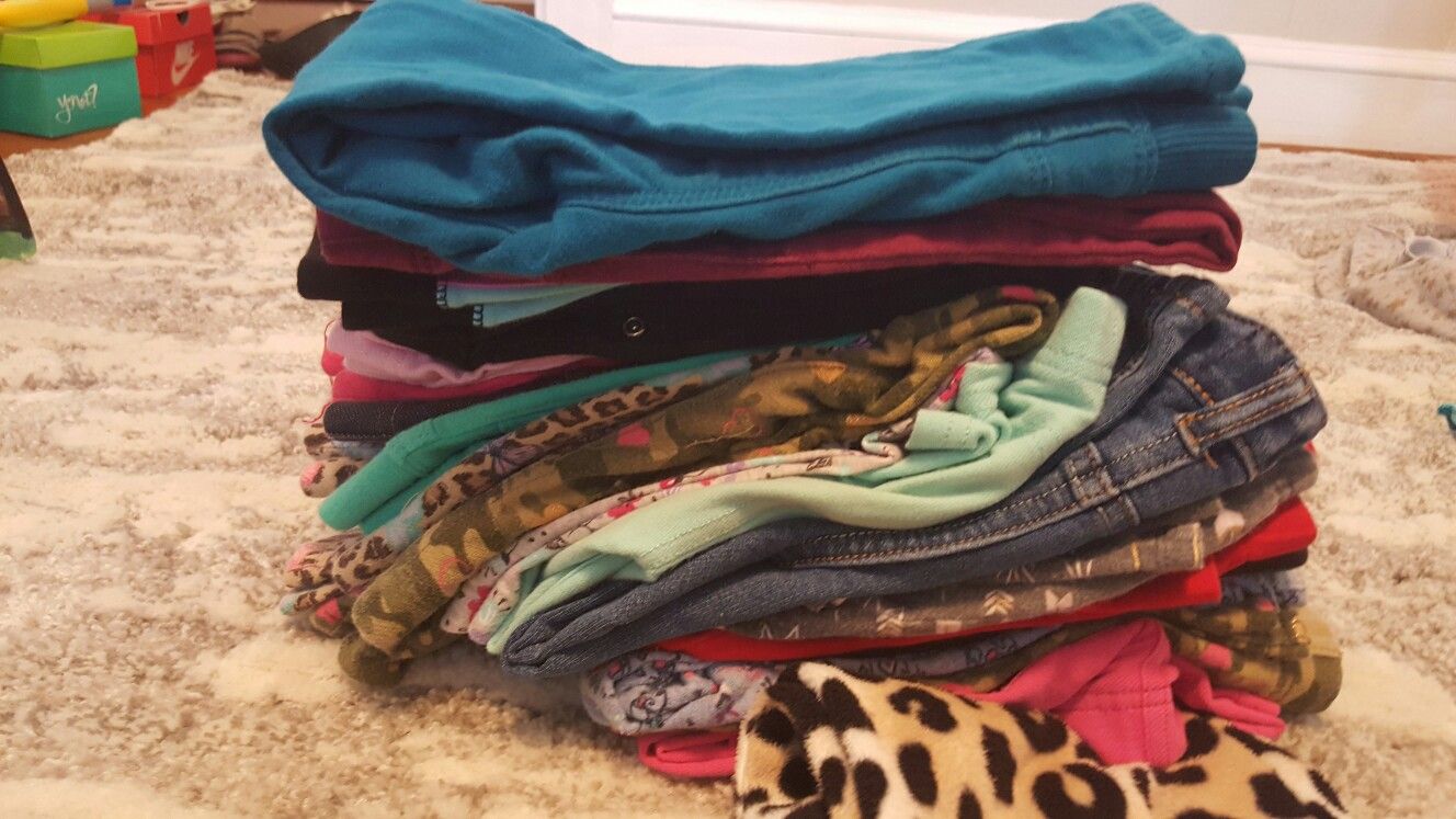 Clothes in good shape