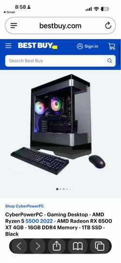Gaming prebuilt pc