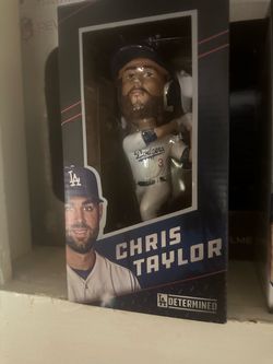 Chris Taylor LA Dodgers Bobblehead Figure