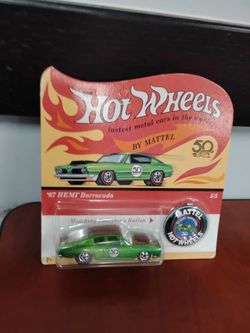 Hotwheels 50 Anniversary 67 Hemi Cudi New in Original package