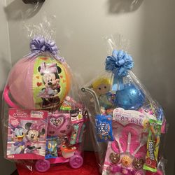 Easter Baskets & Cascarones And Espumas 🐣🐰🌈