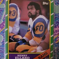 86 Topps Henry Ellard!