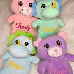 Valentines Day Personalized Plushies 