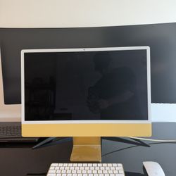 Apple iMac 24” M1 — Yellow — 8GB/256GB 