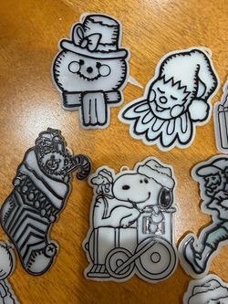 40 Hanging Ornaments to Color with Markers.