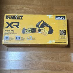 DeWalt 20V MAX 8" Brushless Cordless Pruning Chainsaw DCCS623B