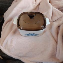 Corning ware Blue Velvet 1.5 Liter Casserole & Lid