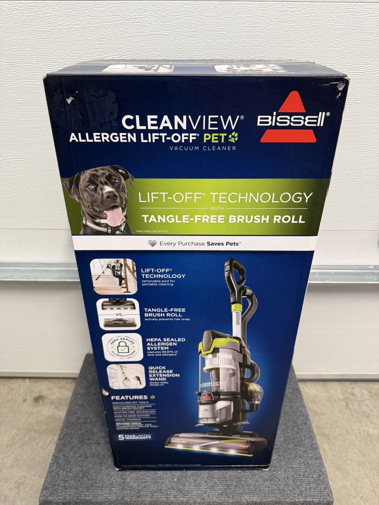 Bissell CleanView Pet Lift-Off Upright Vacuum 3059 Allergen Lift-Off - Brand New Sealed