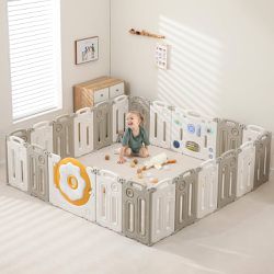 Playpen Foldable Baby Fence-Baby Safety-22 Panel
