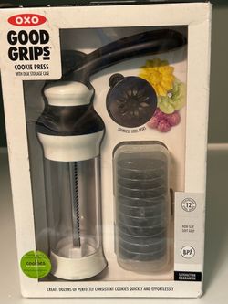 OXO Good Grips Cookie Press & Disk Storage Case – Holiday Baking