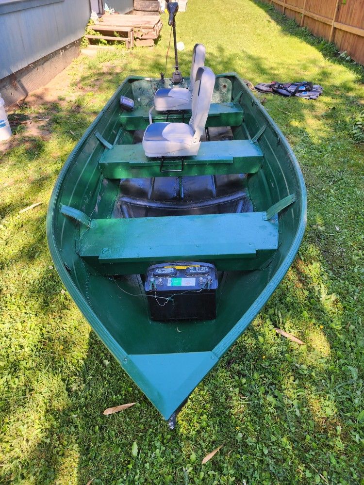 14ft Aluminum Jon Boat