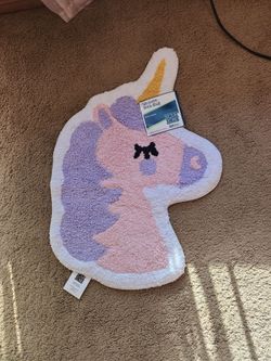 Your Zone Unicorn Bath Rug